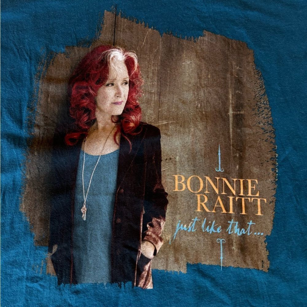 Bonnie Raitt Concert Tee 2022 Women’s Size 2XL